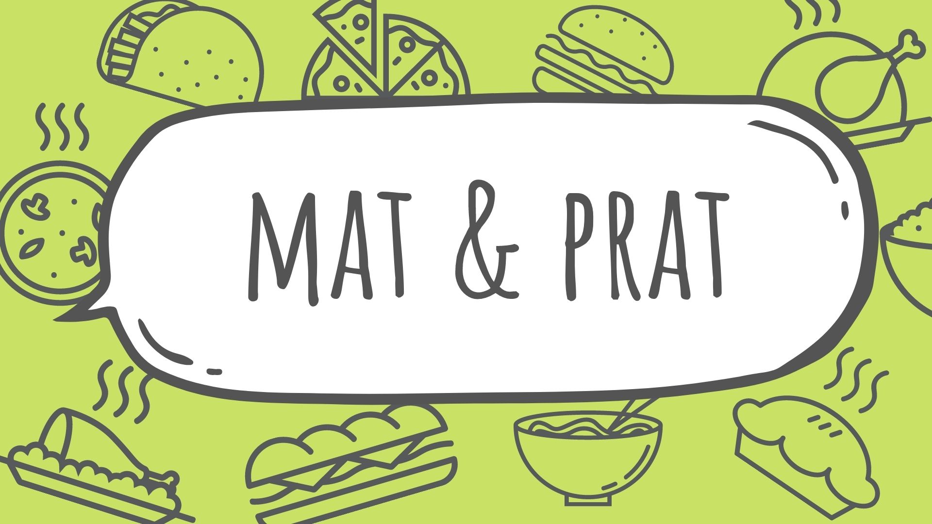 Mat og prat-logo